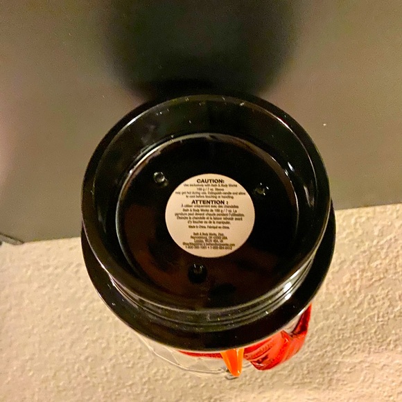 Bath & Body Works Glass Snowman Candle Holder - Picture 3 of 3